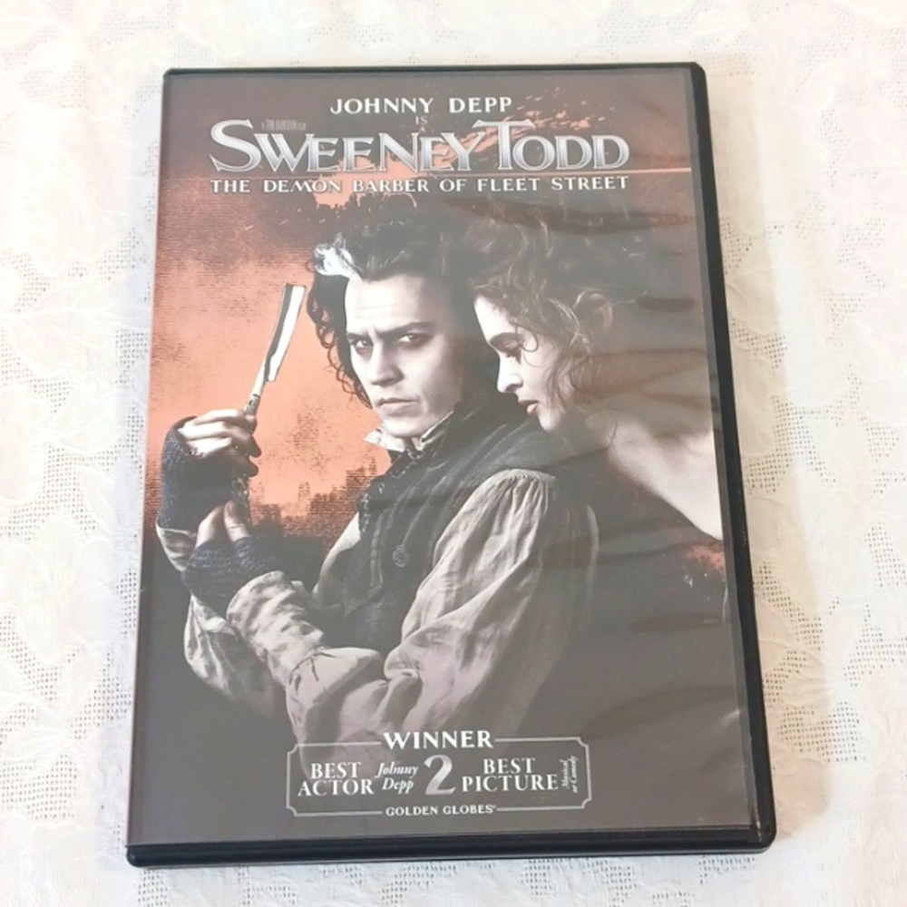 DVD- Sweeney Tood, The Demon Barber of Fleet Street -Includes Special Features